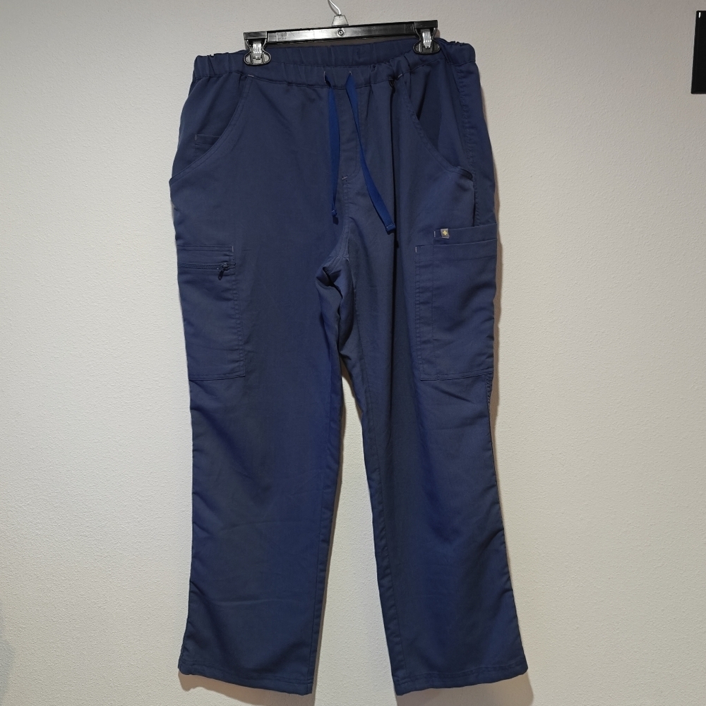 Figs Scrub Pants 2XL Bottoms Navy Blue Mens